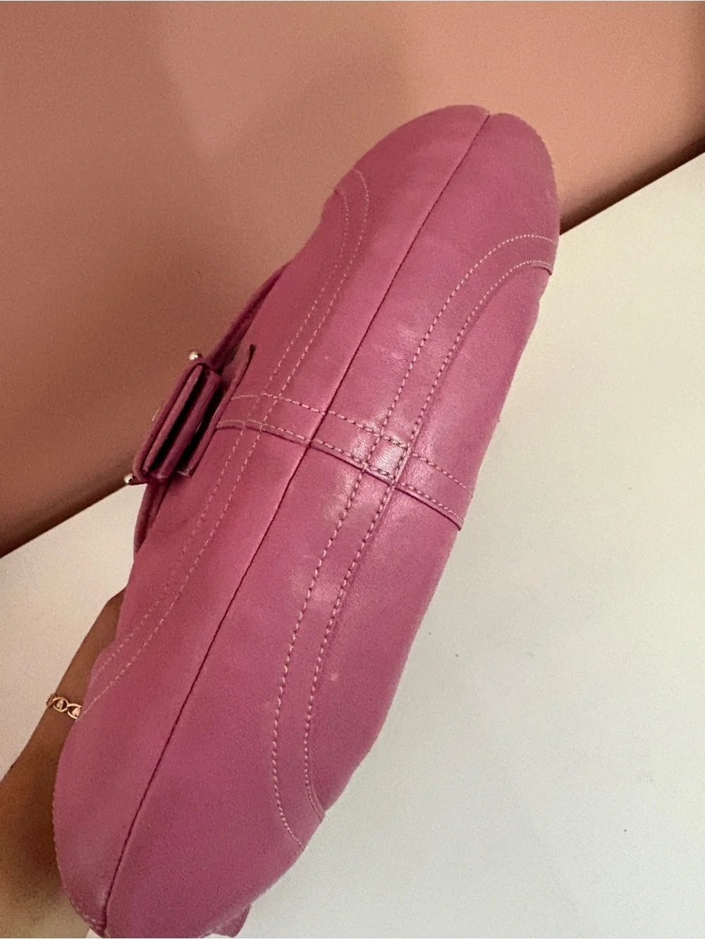 Y2K Coach pink back